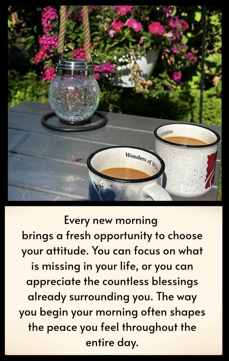profbkelley's tweet photo. As a married couple, my wife and I have adopted a morning ritual of sharing coffee and spending quality time together, thereby launching each day on a positive note. Life is ephemeral. Make the most of the moment.  #DailyMotivation #WhatsImportant https://t.co/nkW6yRDMEs