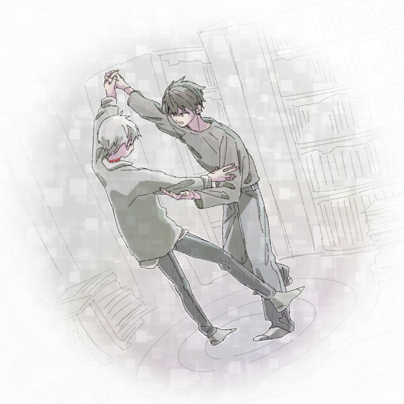 szktrrrr's tweet photo. #NO6創作タグ
「踊って、踊るんだ、紫苑」 https://t.co/diSfztmUva