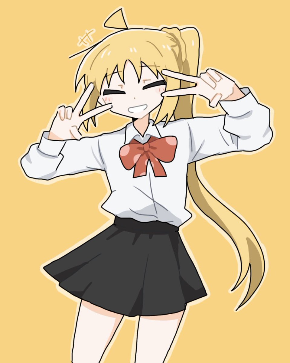 qsEbkGdqpfoIJgY's tweet photo. スマイル〜
#伊地知虹夏 https://t.co/r9ffV1JZkQ
