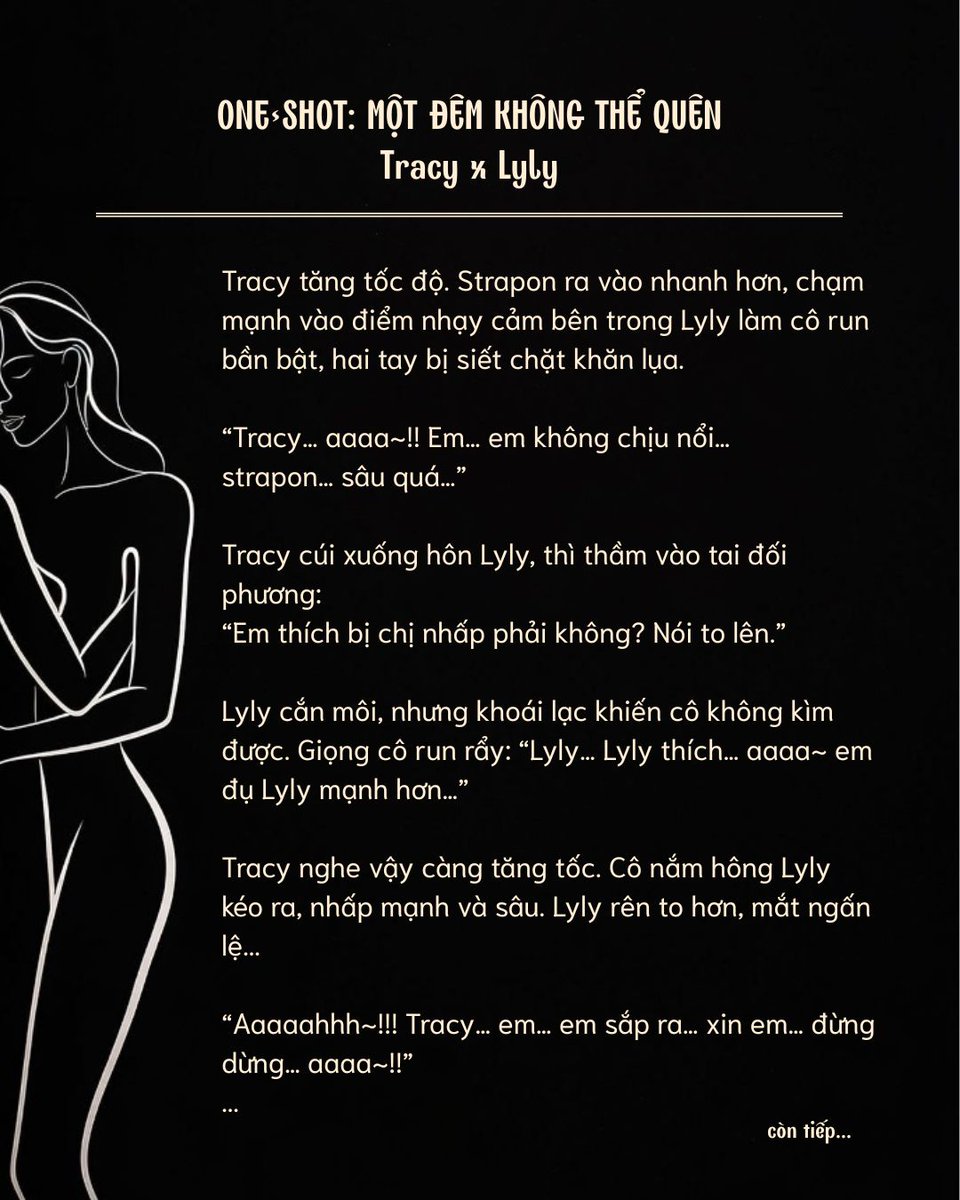 tracysshadow's tweet photo. [P3] - Em… em không chịu nổi… sâu quá…

#wlw #les #dirtytalk https://t.co/mVG7dT1R70