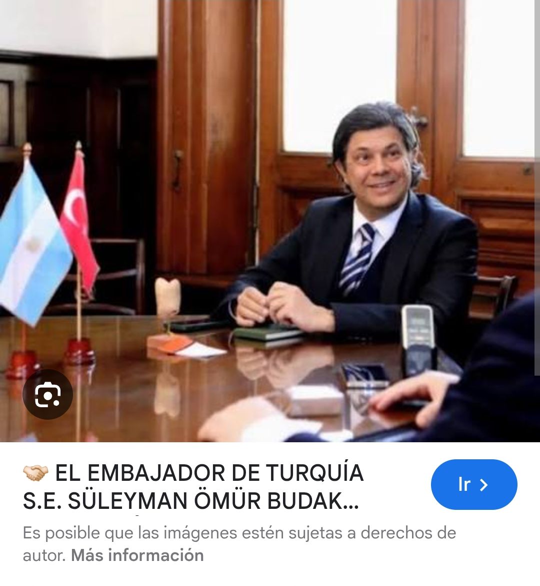 basuasandra's tweet photo. @AmericaTV @sverdaderos El Embajador de Turquia en la Argentina se llama  Süleyman Ömür BUDAK. Es extraño que un Diplomatico se meta en en puterio de W. Nara.
DUDO DE LA VERACIDAD DEL CORREO ELECTRONICO Q MOSTRÓ VENTURA.
Ningun empleado de la embajada escribiria mal el nombre del embajador https://t.co/UOJxMlOvub
