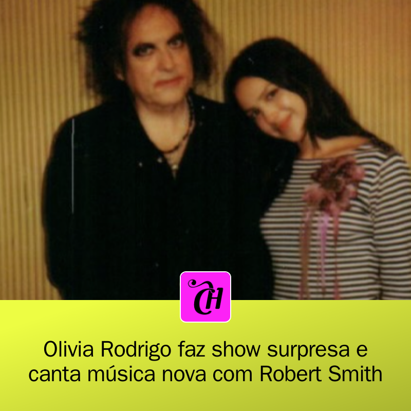 CAPRICHO's tweet photo. 🎤✨ SURPRESA! Olivia Rodrigo fez um show inesperado no Primavera Sound em Barcelona e encantou a todos com a estreia de sua nova música 'what’s wrong with me', em colaboração com Robert Smith! Não perca os detalhes dessa noite mágica!... https://t.co/uzhyyeyz0v https://t.co/W1Z3pqcTy5