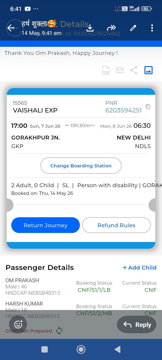 praka77831752's tweet photo. @drmljn @RailwaySeva @NorthEastRly @Rail_Minister @bhartiyrailways @SevakRail @NWRailways @RailwayNorthern @ECRlyHJP @RailwayRk @drmalway @rpfnerljn https://t.co/DWncaFjTPy
