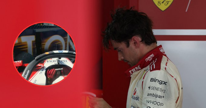 DeUltimoM's tweet photo. ¡Fin de semana para el olvido! Charles Leclerc quedó fuera del GP de Mónaco tras sufrir un choque en la vuelta 66 cuando perseguía a Lewis Hamilton y Andrea Kimi Antonelli. https://t.co/k958IhWFhE