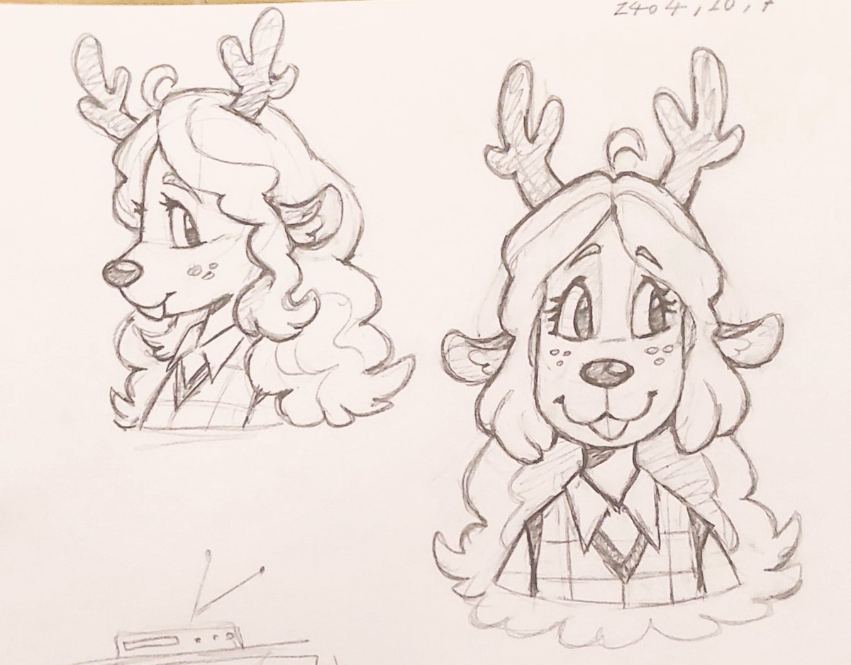 01_ReihanehDraw's tweet photo. Noel doodle 💕🦌:]
#deltarune #noel https://t.co/N1VkN2q0ij