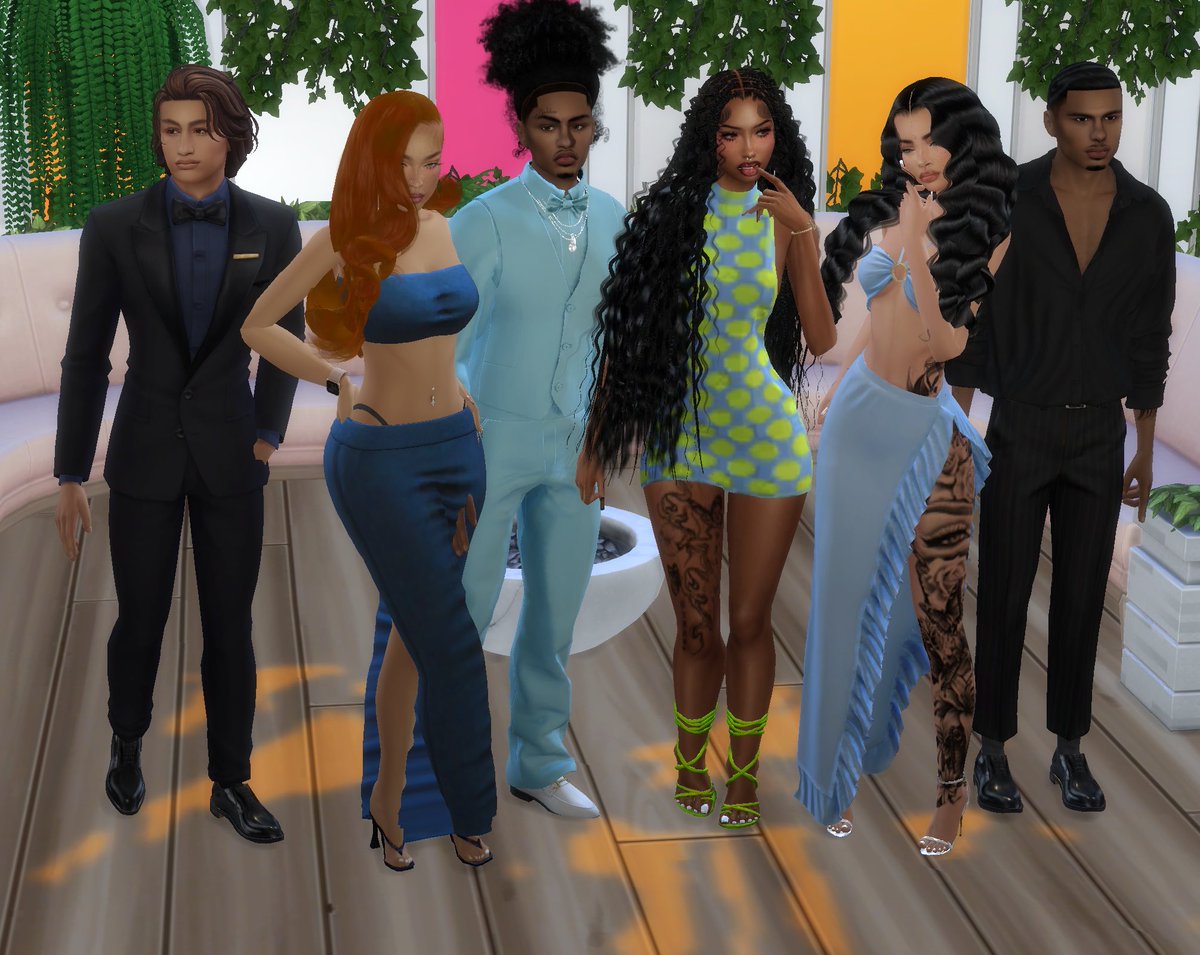itsmadisonnnj's tweet photo. In honor of Love Island 2026 I made a love Island save ☺️ #Thesims4 #loveislandusa #showmeyoursims https://t.co/QEtYHIK074
