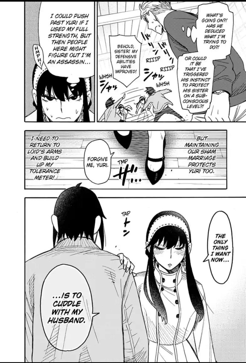 LastChanceFR's tweet photo. Spoiler SxF Chapter 136
. 
.
. 
.
.
.
.
.
.
.
Omg what a cute chapter! Yor did so great and the end! Ahhh I love them 🥹 https://t.co/RSunWhicCM