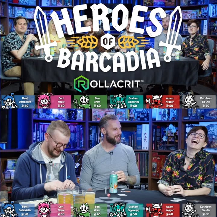 Rollacrit's tweet photo. Ever wondered how the new Heroes for Hire handle a dungeon crawl? Check out this Heroes of Barcadia playthrough and see all four heroes in action, battling monsters, grabbing loot, and showing off their signature moves.

Watch it here: https://t.co/1K9lLYYzR2 https://t.co/yR7bsdF3hz