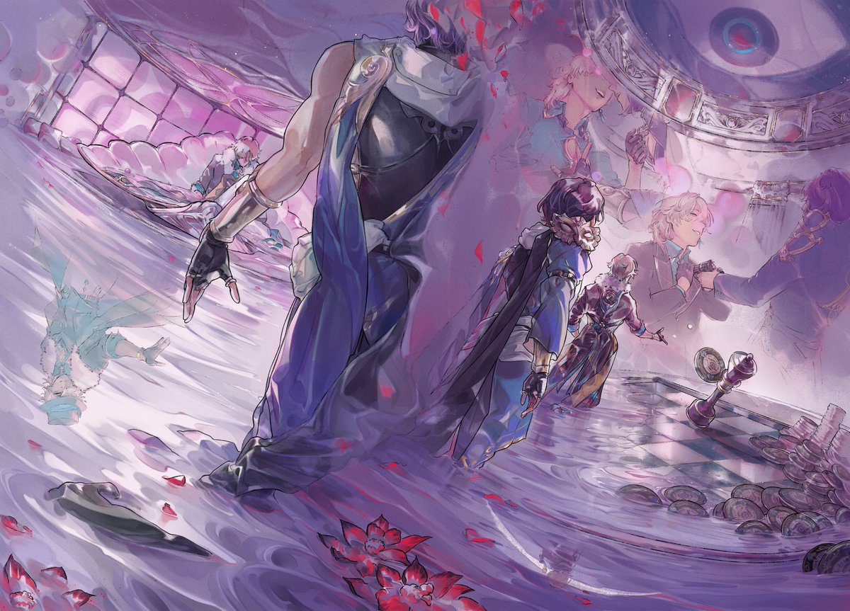 TheBlackWolf94's tweet photo. [ 붕괴: 스타레일 (HSR) ] -  마지막 연주 { Final Act }

"Do stay alive. I wish you the best of luck."
•
•

And with this one, that's all the illustrations I've made for @MartingaleZine T v T https://t.co/kKfcDqxe1H