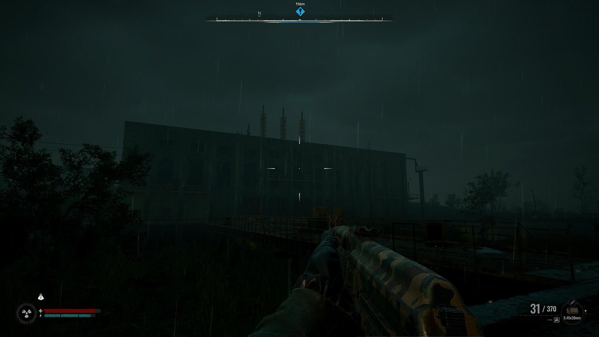 SynthPotato's tweet photo. Been playing a ton of Stalker 2 and having a seriously great time 

Pretty much a bug-free experience, runs perfectly on the PS5 Pro and looks gorgeous as well. Highly recommend this game if you’re into hardcore immersive shooters, especially with the Ukranian dub. https://t.co/Xr1SlVNxjE