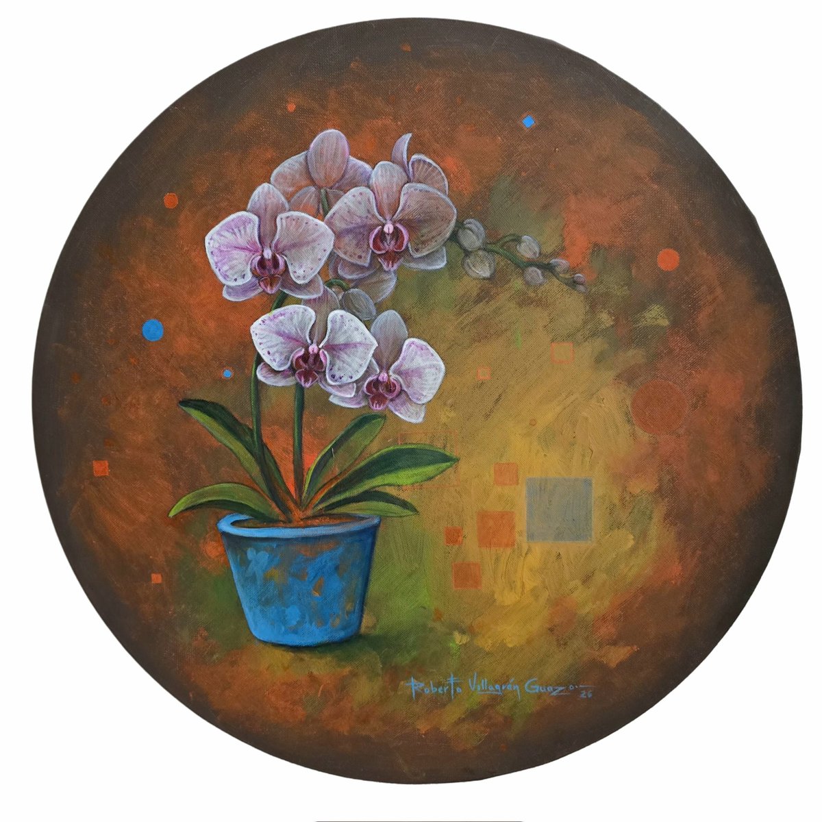 ViGuRo1's tweet photo. ORQUÍDEAS
Acrílico sobre tela
40 cm de diámetro
2026

#pintura #pinturaacrilica #flores https://t.co/F8zifI3P3Q