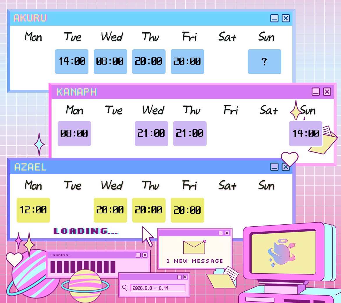 ISOROPIA_'s tweet photo. 🌳
ISOROPIA SCHEDULE  [6.8~6.14] https://t.co/EbR6ZHEh57