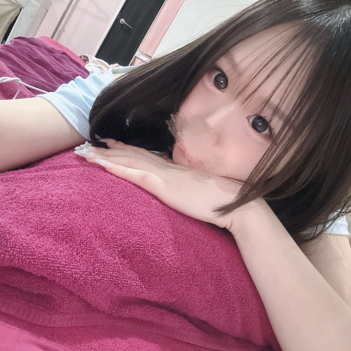 rorisukinano's tweet photo. おやすみるく🍼🎀 https://t.co/WdNDY6cNHK