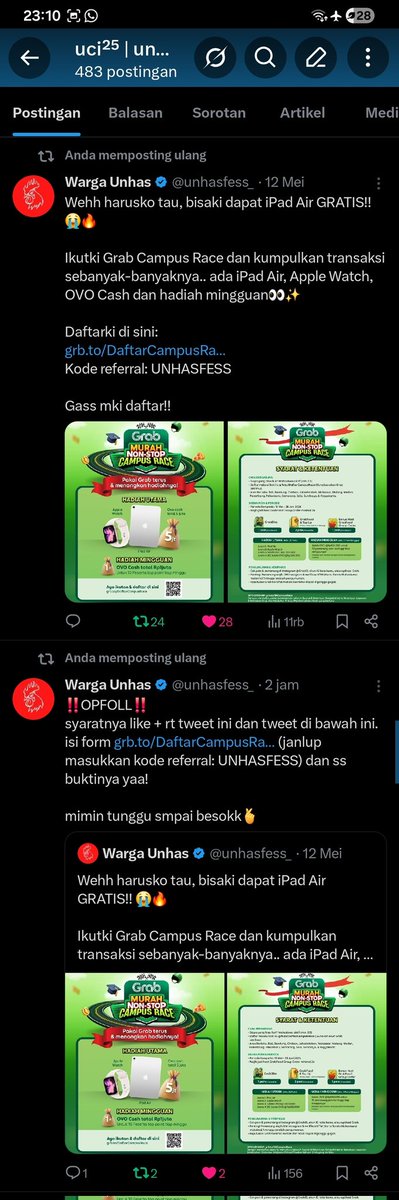 aiuciink's tweet photo. @unhasfess_ done minn 🤩 https://t.co/PVhYfX65uB