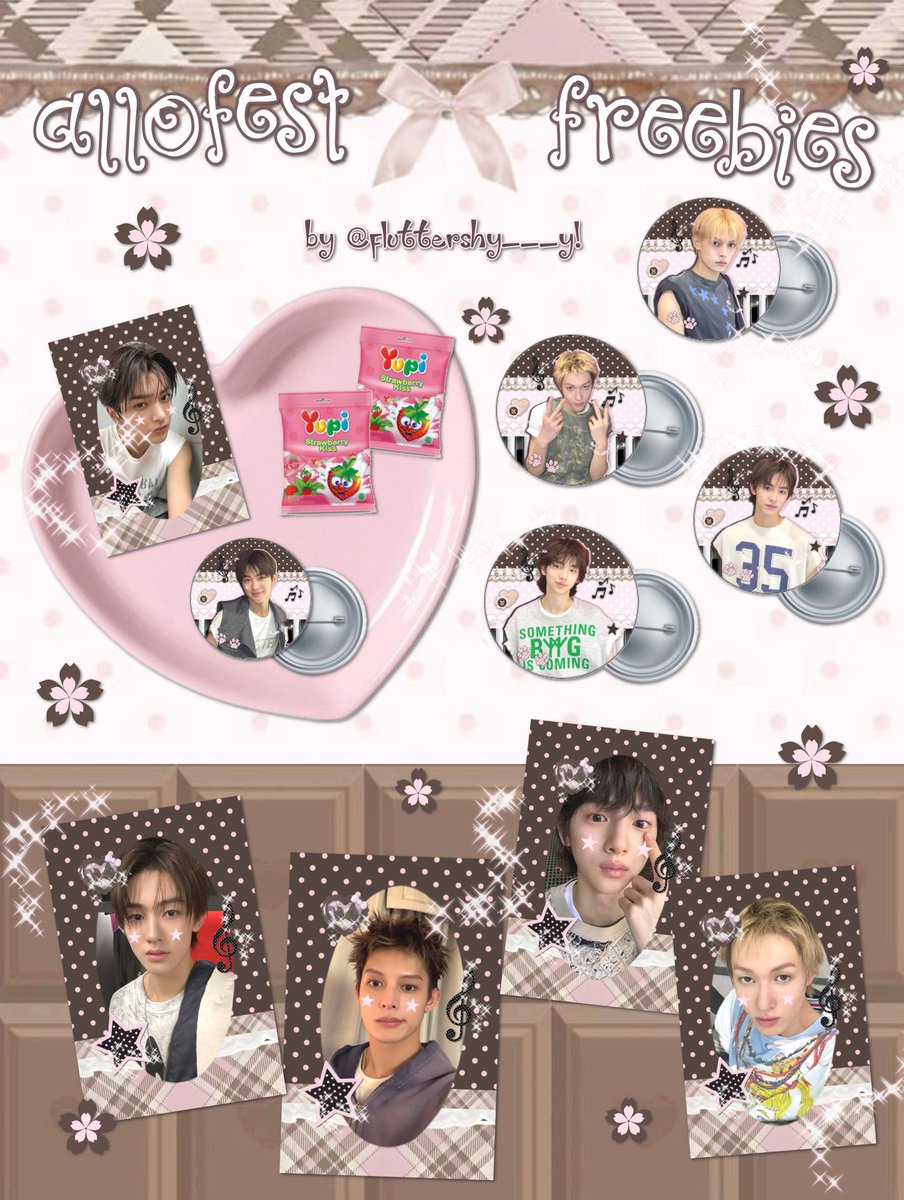fluttershy___y's tweet photo. ໒꒱  ˚ ₊ 𝓒 ortis allofest freebies by @fluttershy___y  ִֶָ 𓍯

꒰ ღ ꒱. 20 june 2026
꒰ ღ ꒱. indonesia arena

first come first get [limited qty], find me &amp; say hi! :3

rt &amp; like are appreciated! 🧁 _____<3. see you coerr 🐣 https://t.co/lGiSu6vUR8