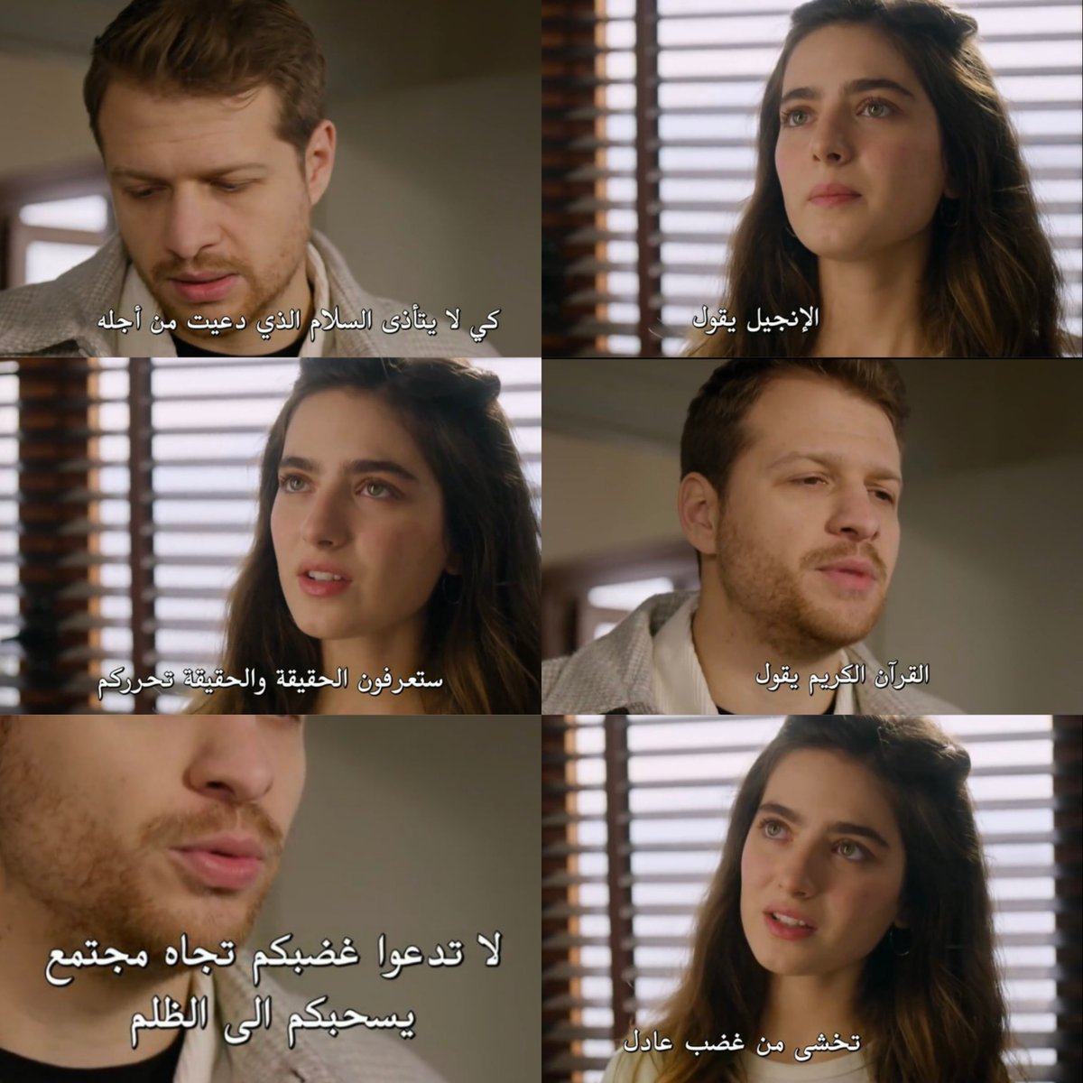 habibacore's tweet photo. من اول حلقة وانا مبهورة بكتابة شخصية عروج حواراته يمكن أصلاً حبي للشخصية نصها بسبب حواراته المكتوبة صح جداً وبعناية شديدة 

عروج كان ليه حوارين في المسلسل تحققوا في اخر حلقة منها واحد لما قال لاسما بعض العشاق كدة يا اختي لا يجتمعوا حصل في اخر الحلقة معاهم كلهم ولا كوبل فيهم اجتمع 

نيجي للحوار التاني والأهم هو الحوار دا عروج هنا قالها معنى الآية تبسيط لايليني شرح موقفه 

عروج قال حوار وقتها لا تجعلوا غضبكم من مجتمع يسحبكم للظلم دي كانت معنى الاية والآية بالظبط كانت بتقول 
بسم الله الرحمن الرحيم 
وَلَا يَجْرِمَنَّكُمْ شَنَآنُ قَوْمٍ عَلَى أَلَّا تَعْدِلُوا ۚ اعْدِلُوا هُوَ أَقْرَبُ لِلتَّقْوَىٰ﴾ [المائدة: 8].
معنى الآية باختصار: لا يحملنكم بغضكم وكرهكم لأشخاص أو جماعات على أن تظلموهم أو تبخسوهم حقهم. بل يجب عليكم العدل مع الجميع، سواء كنتم تحبونهم أم تكرهونهم، لأن العدل هو الطريق الأقرب لتقوى
العدل مطلق: الإسلام يفرض على المسلم أن يكون عادلاً دائماً، حتى مع ألد أعدائه.التحكم في المشاعر: يجب ألا تدفعنا مشاعر الكراهية أو الخصومة إلى تجاوز الحدود الأخلاقية أو ارتكب الظلم.التقوى: العدل في أوقات الخصومة هو المقياس الحقيقي لتقوى القلوب

اللي بيدافعوا عن موقف عادل مش فاهمين أن احنا زعلانين على اللي حصل للشخصية لان غضبه خلاه شبهه الظالمين في حين أنه معاه كل الحق فجأه بقا يستخدم نفس طرقهم ودا يدل أن الكاتبات مش بيكتبوا حوار عبث في المسلسل كل حوار كان مخطط ليه في جزء من الأحداث عادل نفسه هيندم الموسم الجاي أنه لطخ نفسه عشان يعاقب المجرمين 🌹