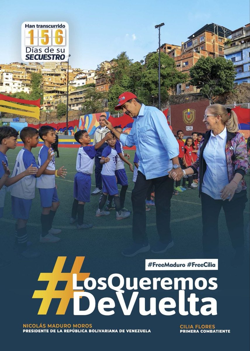 columanasbj's tweet photo. Jamás hemos perdido la fe y la esperanza en que nuestros heroes regresen a su Patria, todos los días el pueblo y nuestros líderes alzamos la voz por su liberacion
#LosQueremosDeVuelta 
#ChávezPorSiempreChávez 
@dcabellor 
@ConElMazoDando https://t.co/i7tBZNk3AG