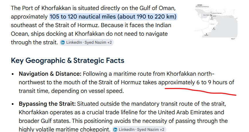 deb30911's tweet photo. #PP lie factory not shy about telling you one thing and then exposing it as hoax in the same story!

click-baiter, Abiy fanatic Danielson first says #Ethiopia ship navigated the Strait of Hormuz. But then few sentences later, he tells us actually the ship was just outside of the strait of Hormuz. In fact, it is not even that close, it actually is 6 to 9 hours away 🤣🤣

#Eritrea #Ethiopia #Sudan #Somalia don't deserve such garbage humans like this dude to be in driver's seat!