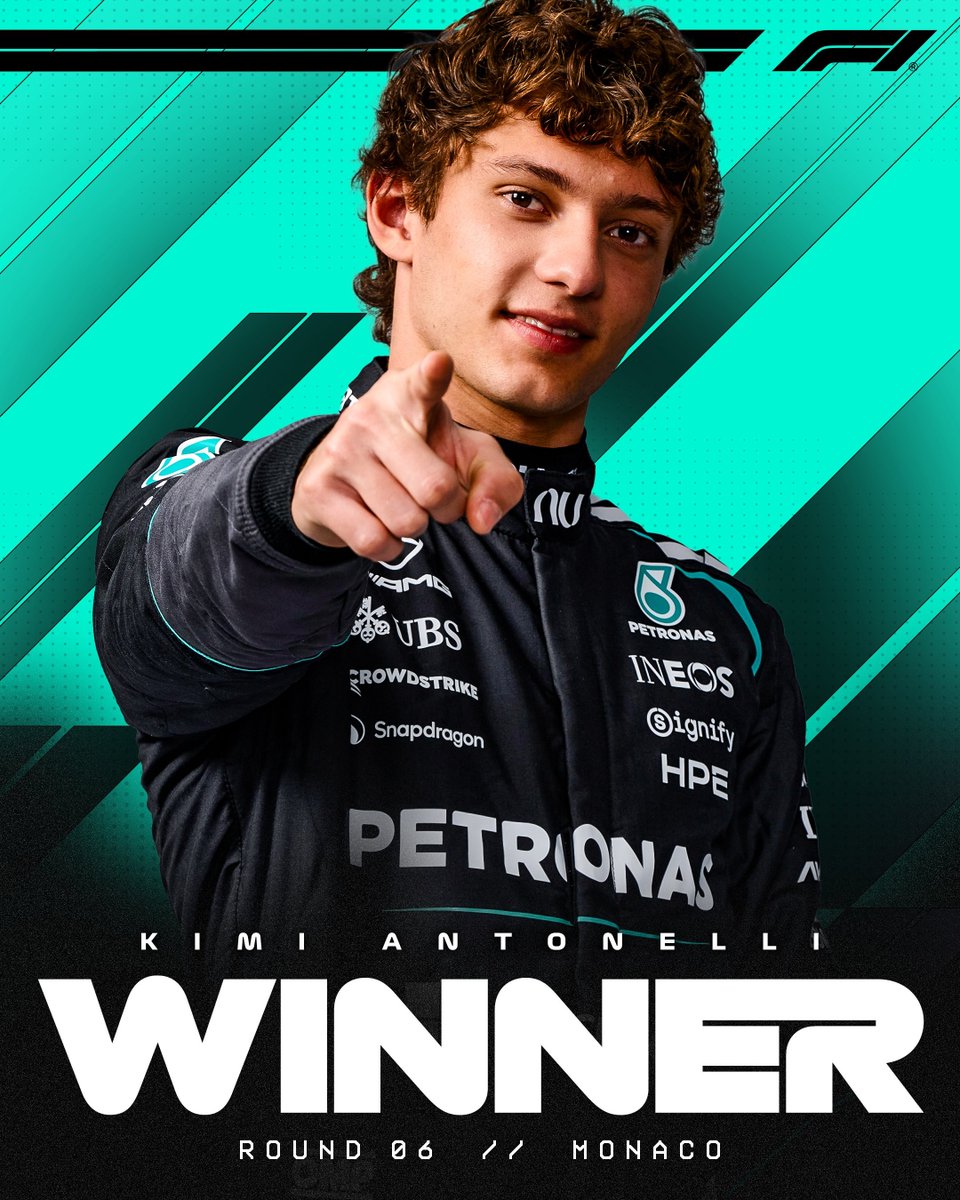 porquetendencia's tweet photo. "Antonelli":
Porque ganó el #MonacoGP de la #Formula1 https://t.co/lJ1cRMvUEO