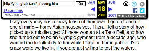HasansOldTweets's tweet photo. It turns out Hasan's fetishization of Asian women runs in the family. 

Cenk outright admits he has a fetish for Asian women on his old blog. https://t.co/vD7e6rGDiX