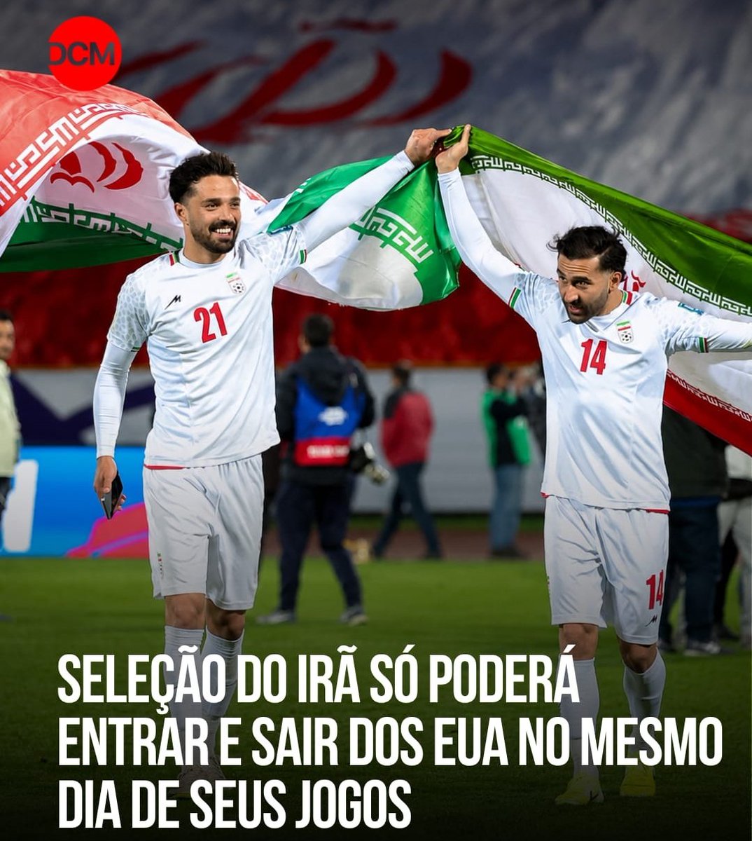 PedroRonchi2's tweet photo. Depois do Brasil o Irã é a seleção que mais torço para ser campeão. https://t.co/ZUosK3OErn