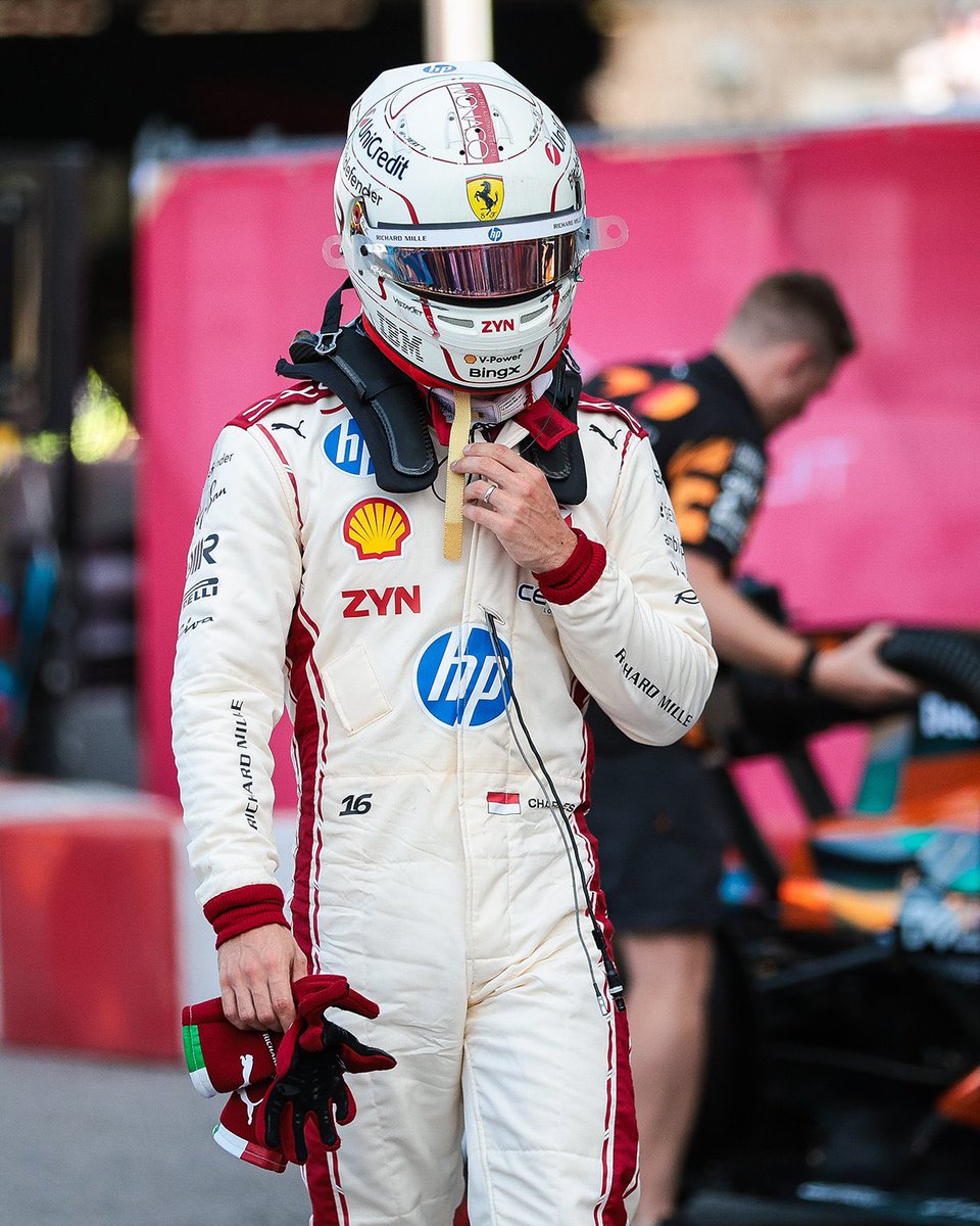 CL16_inside's tweet photo. I honestly don’t have the words, I don’t know what to say. On lap 1, there’s an issue with the engine, the brakes, and the ERS.

Ferrari doesn’t tell Charles (and Lewis) that Lewis has a penalty. Then Ferrari decides to box him to protect Lewis’s position, who had a 5-second penalty. But that’s not even the main issue, the problem is the complete lack of transparency. And it’s also not Bryan who makes those decisions, it comes from higher up. Shame. And even now, Charles still doesn’t know about it, he’s going to find out on Twitter lmaooo 😂

But the biggest problem is those fucking brakes. These brakes haven’t been working properly for the last two Grands Prix. It’s insane. I don’t think people realize it, the guy is driving with crap brakes. I was told Ferrari is working on a new brake specification. I don’t know if it’s for Barcelona or Austria, but it’s just frustrating to constantly have problems…

#F1 #MonacoGP 🇲🇨