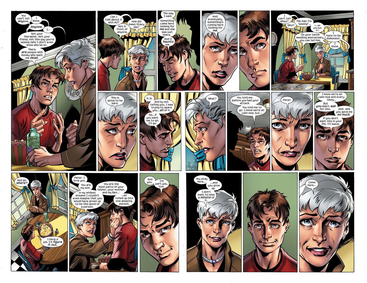 Sebtacular27's tweet photo. @PerkzParker One of the best Spider-Man comic moments being adapted, Destin my life is yours https://t.co/uWHiBbqWdS