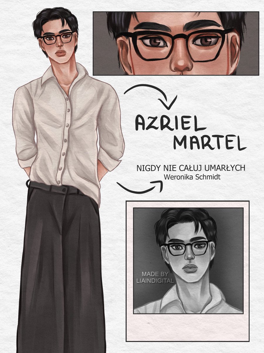 jvlialia's tweet photo. AZRIEL. MARTEL.
#umarliWS #twitteroweksiazkary https://t.co/dj41Q9ruMQ