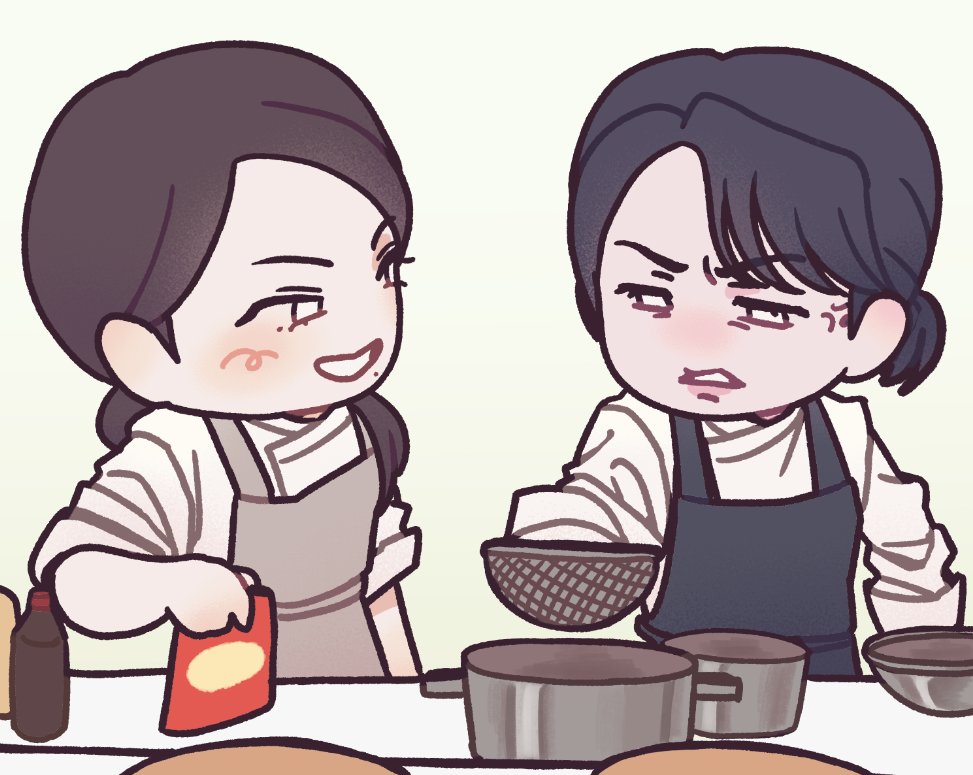 playinggamja24's tweet photo. 녕이랑 중마님 이 구도가 너무 아랑스러움
얼굴 내밀면서 선배님~? 하는데 중마님 절대 안쳐다보고 자기 할 일 하면서 갈!! 날리심ㅜㅜ https://t.co/T7SUBsMRO5