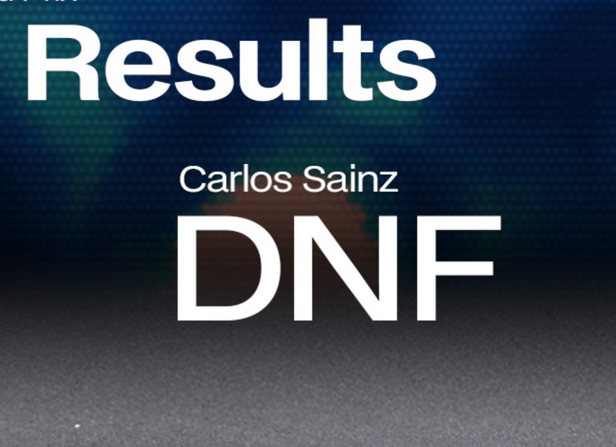 sainzventure's tweet photo. tidak mau diledekin el konsisten p12 carlos sainz mengaku dnf https://t.co/vxOvwQvsA7