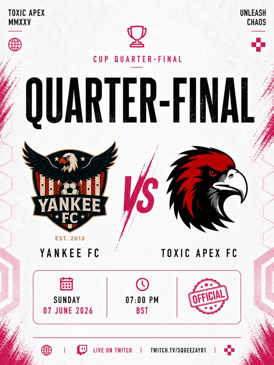 ToxicApexFC's tweet photo. Quarters in about an hour 🦅 https://t.co/IAbSeQK8YL