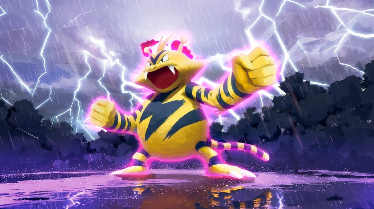 PokemonGOHubNet's tweet photo. ⚡ Dynamax Electabuzz debuts during Max Monday on June 8, from 6:00–7:00 p.m. local time!

🟡 Expected Tier 1 Max Battle
🌍 Weak to Ground-type attacks
💪 Should be Easy solo
⚔️ Best attackers, defenders, healers &amp; strategy

Full guide:
https://t.co/g69h7qKC0G 

#PokemonGO https://t.co/ChbtJiHBHZ