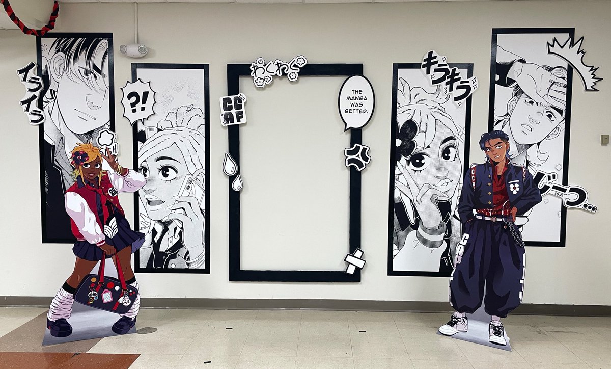 opal_lines's tweet photo. I basically soft launched my future manga gallery exhibition yesterday https://t.co/3EAOfIlwlR