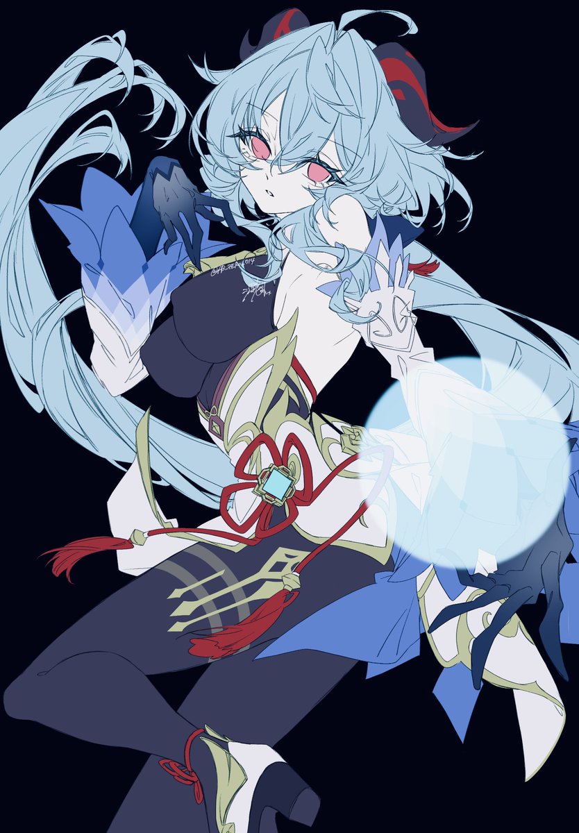AB_ZERO_714's tweet photo. 甘雨　うぃぷ https://t.co/gDA0Ux4xwl