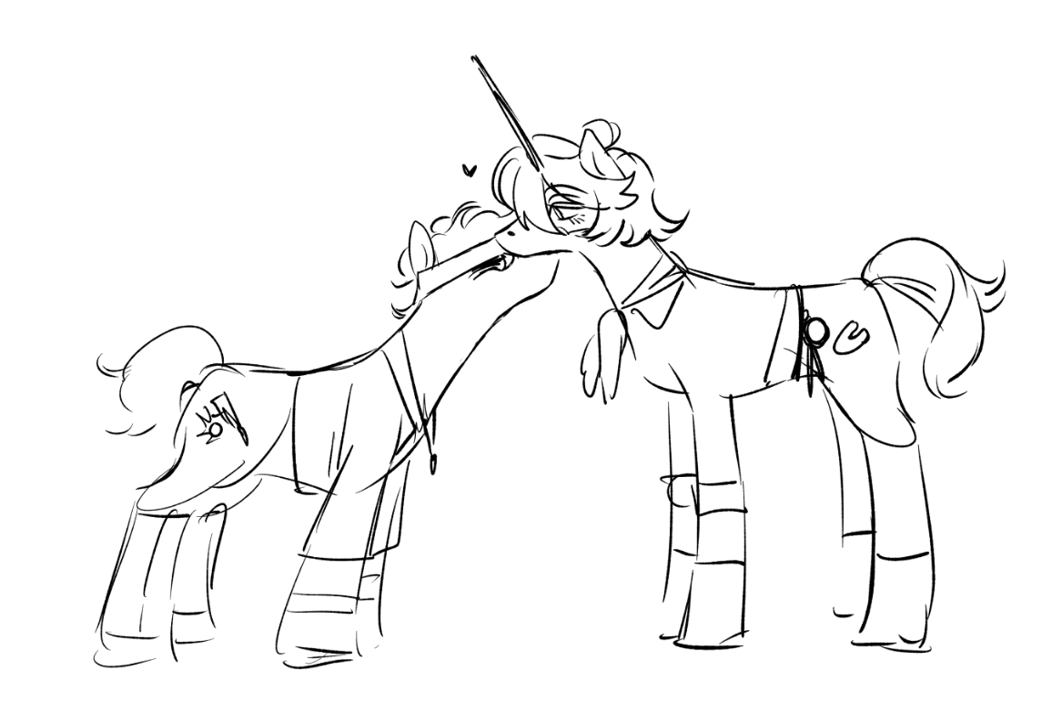 aaanother_'s tweet photo. found my old doodle of pony ganjinort😭 https://t.co/6HIc6KqJ4D