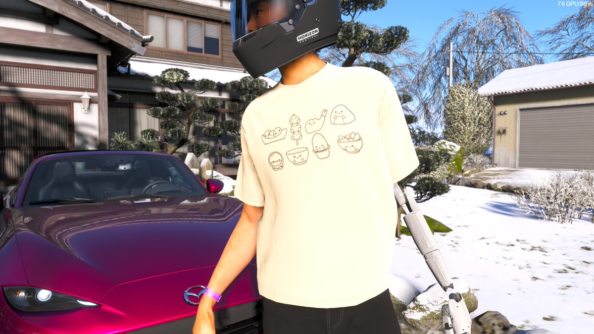 MIBkai's tweet photo. Forza Horizon6のこのTシャツ、ちょっとほしいな……。 https://t.co/L9egErH32T