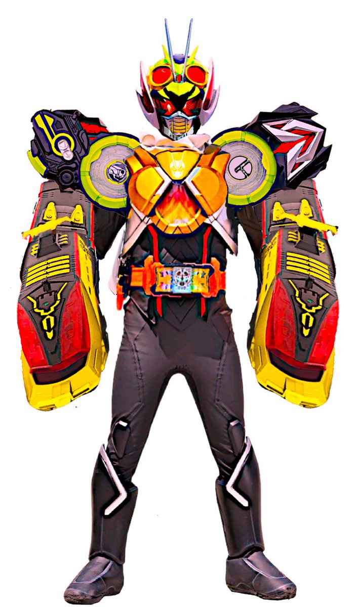 Corider_bot's tweet photo. #仮面ライダーガッチャード
#EVOLABOコライダー
『仮面ライダーガッチャード』より妄想フォーム
「ガッチャード　ライジングライナー」 https://t.co/neTaqfRCKz