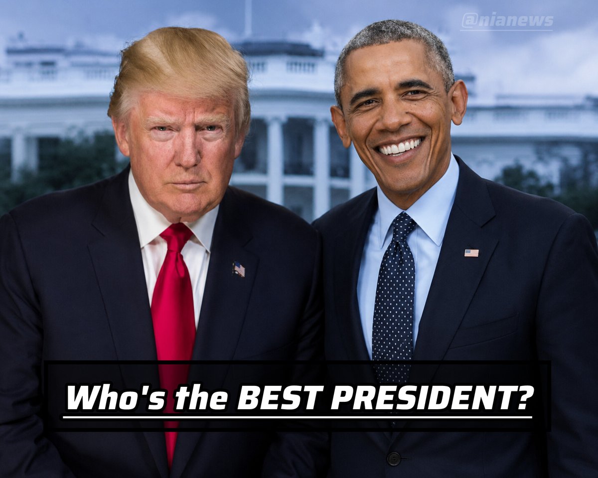 HazelLiaqa4848's tweet photo. Who do you think is the best president of American?

A-Donald trump 
B-Barack Obama

Be honest! https://t.co/t4mxZnu3Rp