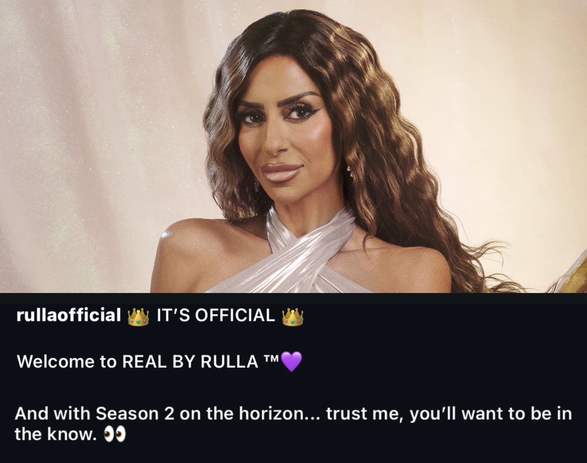 BravoByKaeleb's tweet photo. rulla confirms that she’s returning for #RHORI S2! 🐚 

according to kelsey, filming is expected to begin in July - the entire cast (minus dolores) is now expected to return! https://t.co/N8OvaSebyX