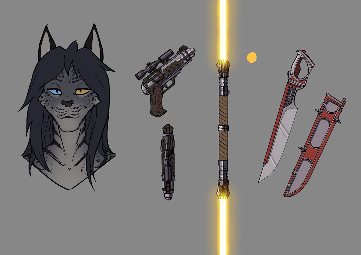 DanoGambler's tweet photo. Daily Doodle 272 "Rivari Ref. Part 3"

And here's the third and final component for Rivari's ref sheet. Working on combining all three parts right now. https://t.co/wFIfyRSuQf