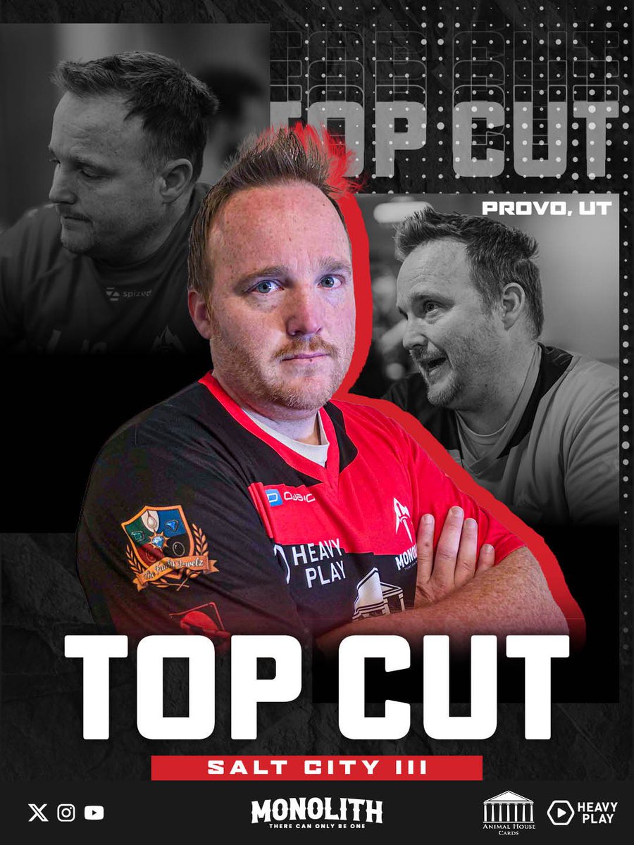 Monolith_MTG's tweet photo. Congrats to our Director of Judging, @MTGSmalls, for making Top Cut of Salt City III on RogIshai!! Great job! https://t.co/Plt7Cx4jTQ