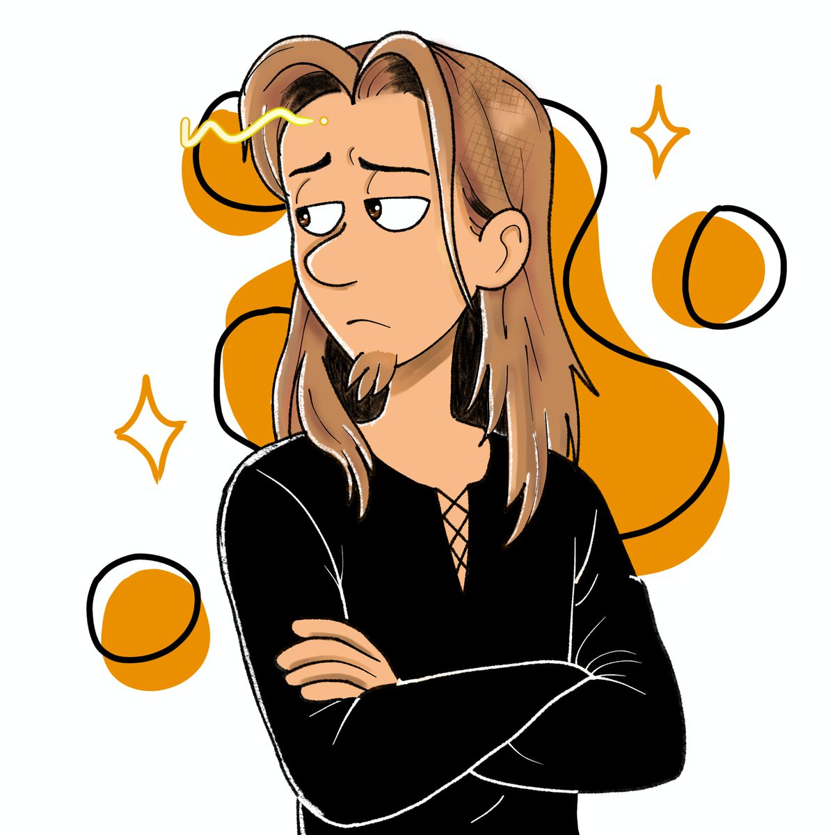 Emma_DPillar's tweet photo. I made more fanart lol, and this time it's of the boys. Honestly, I put more effort into John John because he's the most basic character haha. I still don't know how to draw backgrounds 😭🫵🏼
I'll draw more characters later until I've done all of them lol.
#lesnombrils #fanart https://t.co/sJsM8exvCS