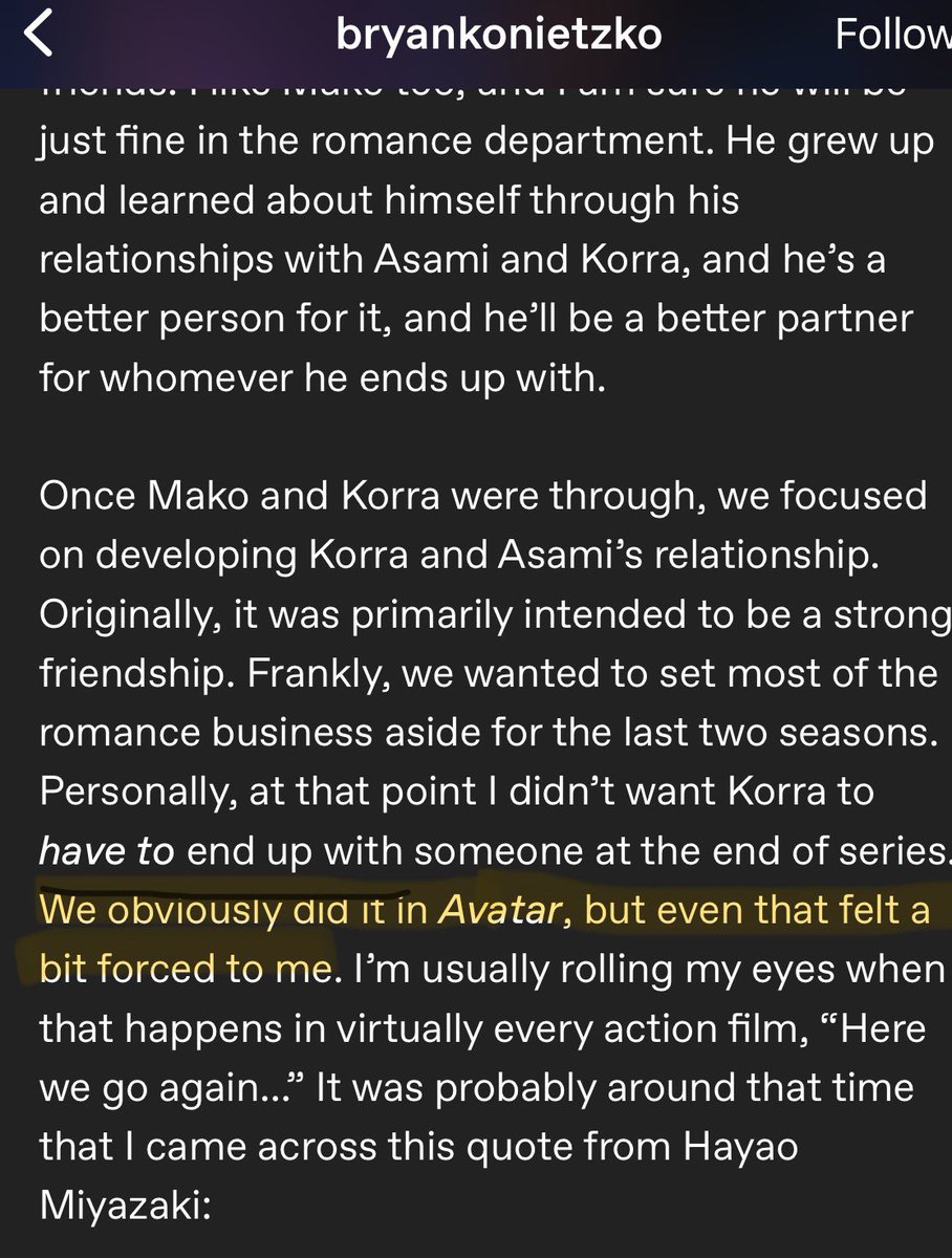 xoAngel___Dust's tweet photo. The two creators of the show admitted to be self inserting with Aang and that it's basically a wishfulment ship for them 
https://t.co/W8hs6C1awk and Bryan even admitted the romance in ATLA was forced https://t.co/xKcOo6uChl https://t.co/SC1oOl2P64