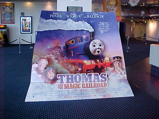Tangent_Thomas's tweet photo. The premiere event of Thomas and the Magic Railroad in the now closed Multiplex Cinemas of Brookhaven, New York.

Flikr album by cheesegod:
https://t.co/ffiTjgqDpT https://t.co/LBIGTGaVMY