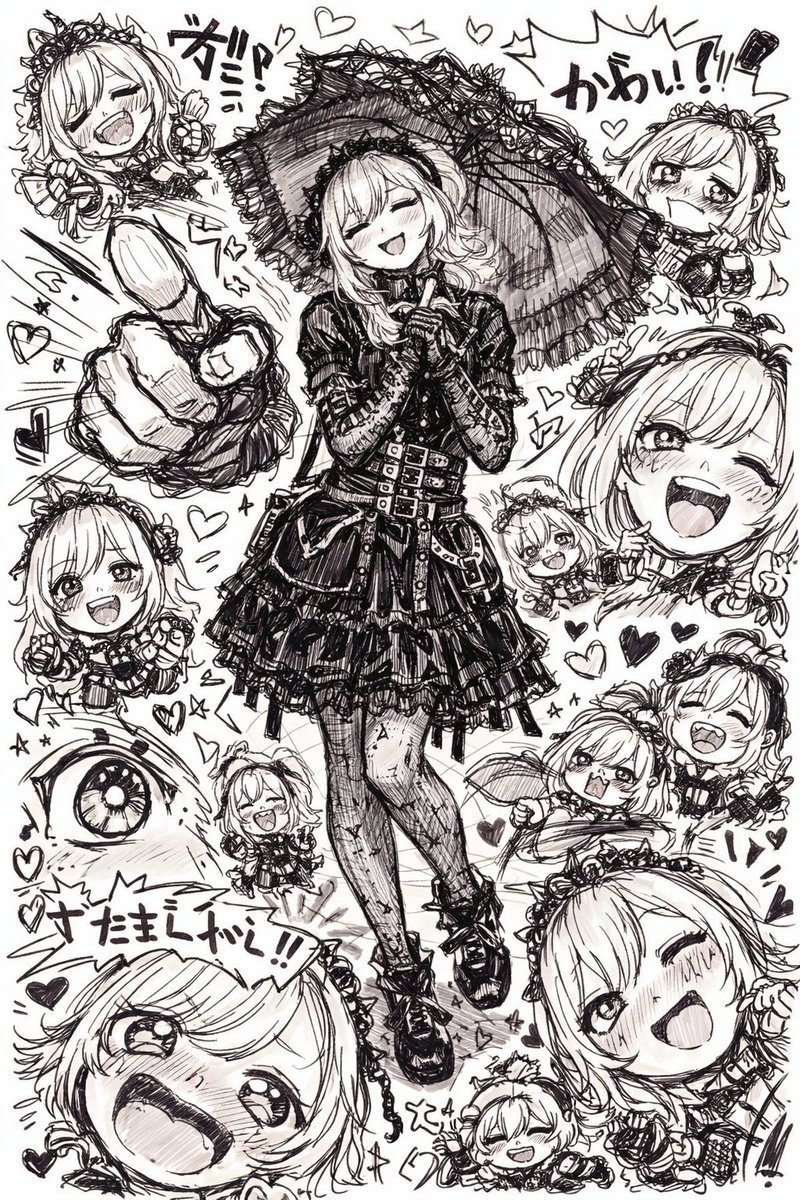 akitarena's tweet photo. AIさんがめっちゃ可愛い私を作ってくれました😆 https://t.co/b0lfZZo4bF