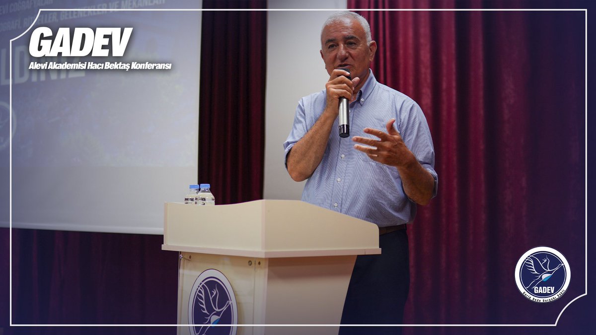 _GaripDede's tweet photo. GADEV Alevi Akademisi’nin 2026/2027 eğitim programının, ikinci konferansı olan “Bir Alevi Coğrafya/Hacıbektaş” panelinimizi yoğun katılımla gerçekleştirdik.

Hacıbektaş coğrafyasının köklü ritüellerini, derin inanç yapısını, yüzyıllardır yaşatılan kadim geleneklerini ve tarihsel süreçten günümüze uzanan demografik dokusunu geniş çerçevede ele aldık.
 
Değerli sunumları ve kıymetli bilgileri ile katkı sunan;
Prof. Dr. Şükrü Aslan’a,
Prof. Dr. Sırrı Bektaş’a,
Moderatör Aylin Fırat’a,
Deyişleriyle bizlerle olan Volkan Yılmazer’e ve katılım sağlayan tüm canlara teşekkür ediyoruz.

Aşk ile.