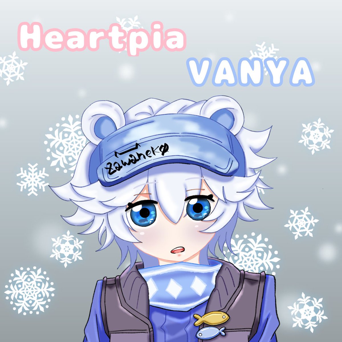 zawanekochan's tweet photo. ハートピアのヴァンニア描きました🐻‍❄️🩵
目を開けると美少女になっちゃうのん
カッコいいのに可愛い🐻‍❄️
瞳見てもらえたらうれすぃー🐟 https://t.co/ZnXb7vSAV2