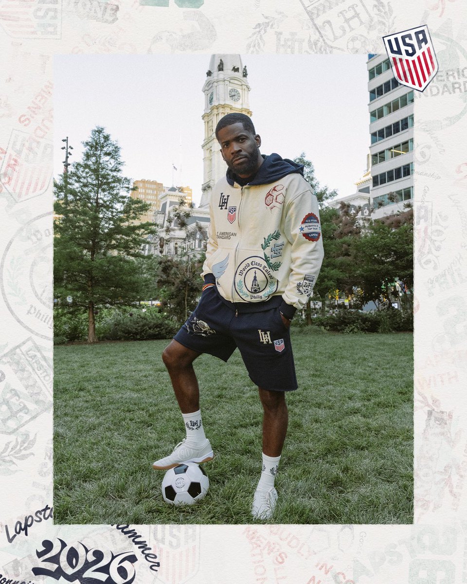 LapstoneHammer's tweet photo. LAPSTONE X U.S. MEN'S NATIONAL TEAM

We are thrilled to partner with the U.S. Men's National Team to celebrate Philadelphia's host city status with the LAPSTONE x USMNT collection.

Shop the collection now, in-store and online - https://t.co/xCi83pCtZE https://t.co/vDFozOgSnC
