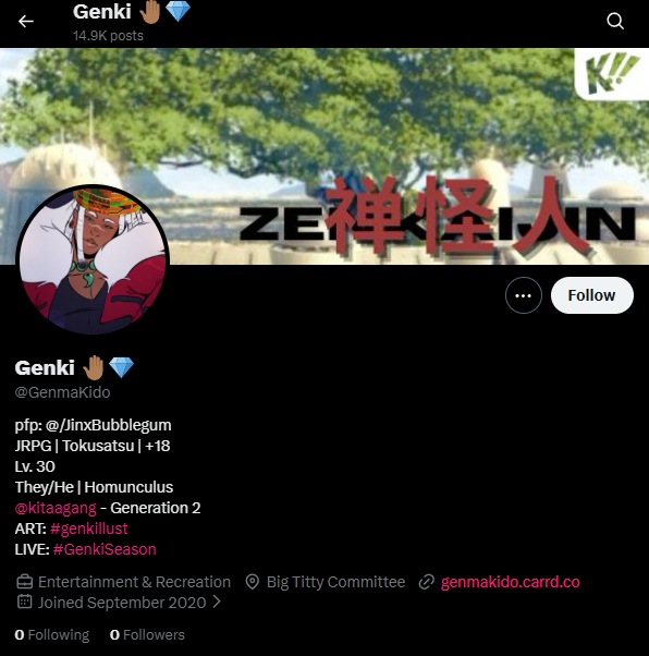 _GenmaKido's tweet photo. I no longer have access to this account btw, this aint me https://t.co/epDCRxNCoU