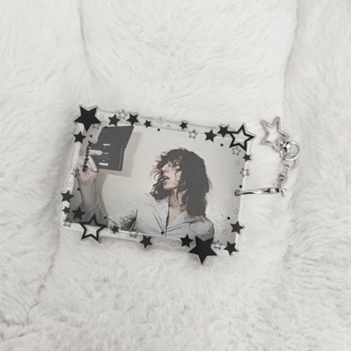 needigaru's tweet photo. jane remover photocard keychain i had to make with the work printer https://t.co/EC2juokARt